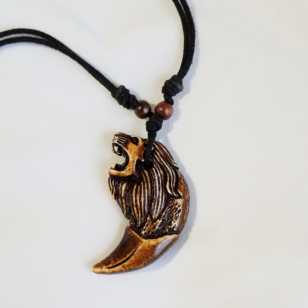 Boho Style Wooden Necklace